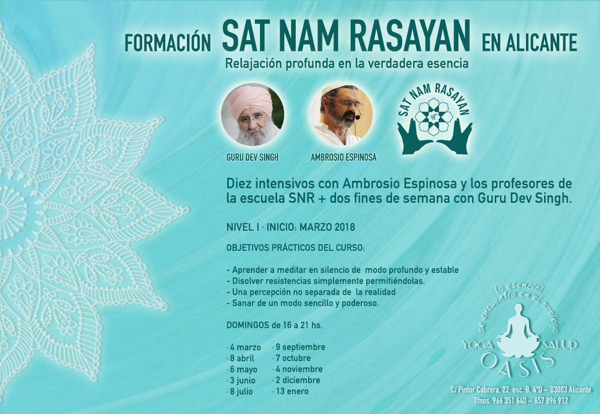 Formación de Experto en Yoga Terapéutico